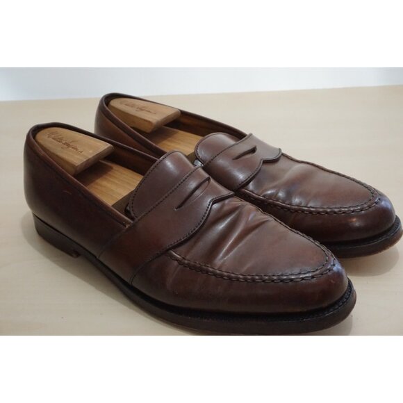 Polo Ralph Lauren C&J England Whiskey Shell Cordovan Marlow Shoes 13D